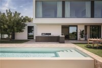 Miele Dream6 Signature D - Grill, Oberhitzegrill, Kochfeld, Kühlschrank, Spüle und Stauraum-Modul.